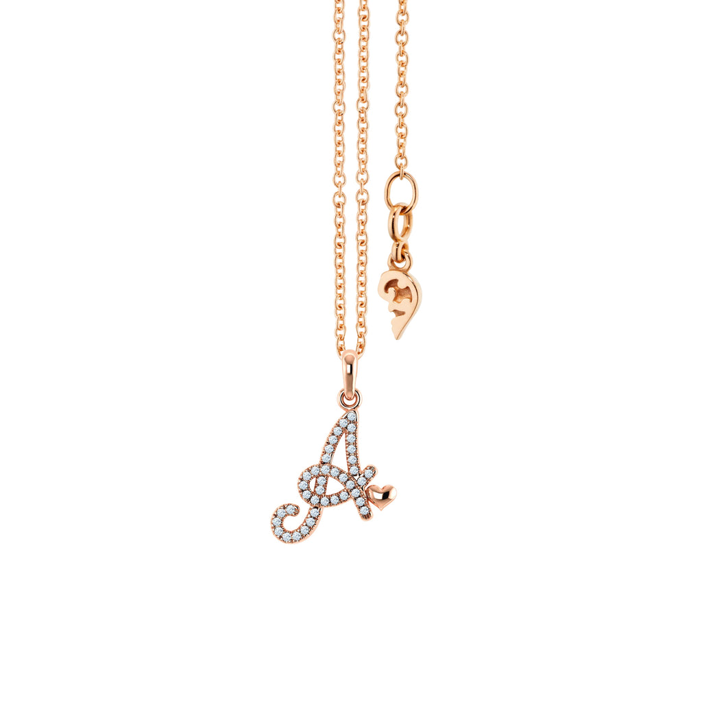 Capolavoro Anhänger Poesia - AH9BRW02210.A (A) aus Roségold mit Diamant