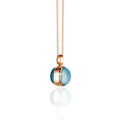 Capolavoro Anhänger Velluto (AH9TOL02163) aus Roségold mit Topas