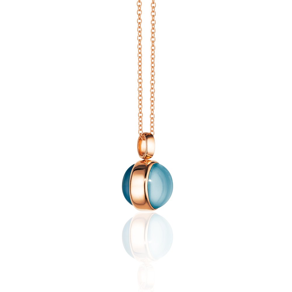 Capolavoro Anhänger Velluto (AH9TOL02163) aus Roségold mit Topas
