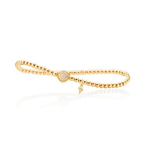 Capolavoro Armband Dolcini - AB7B00221.INNEN.17 (17-M) aus Gelbgold mit Diamant