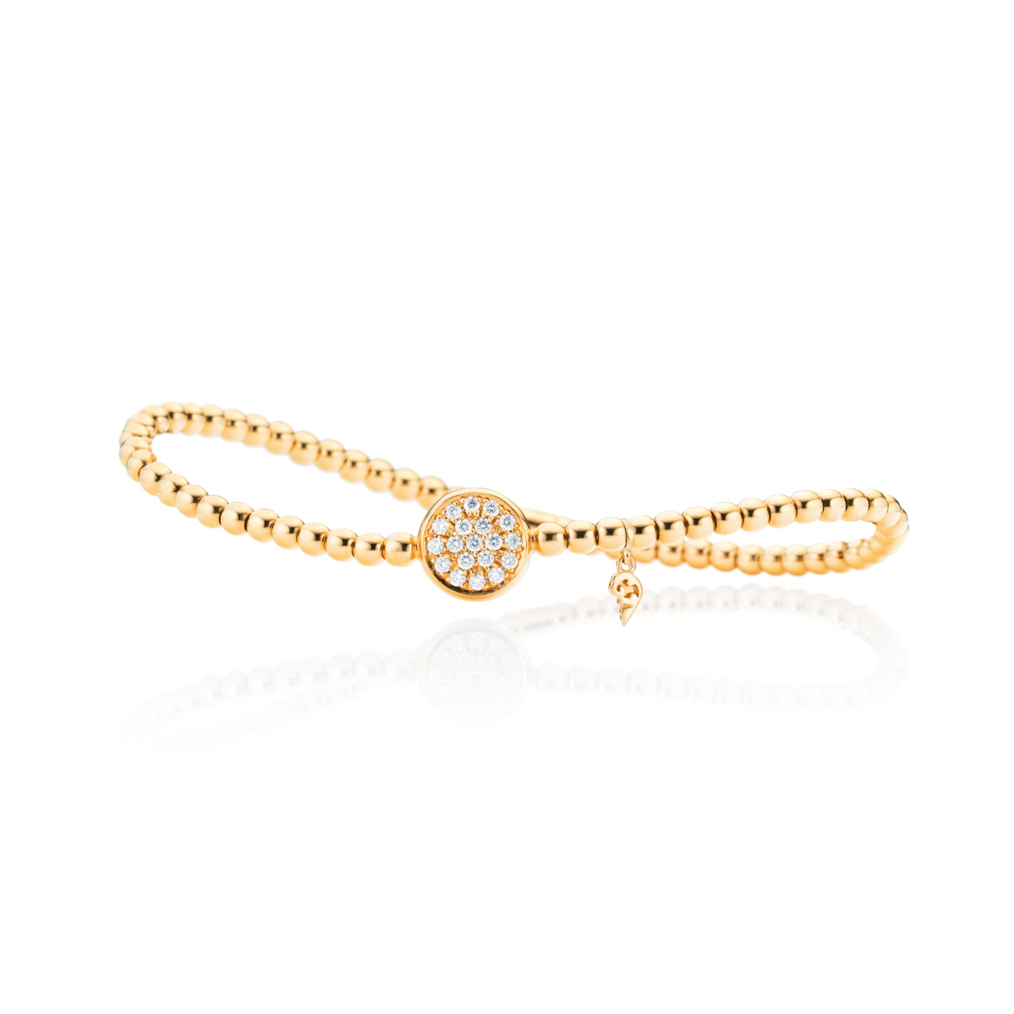Capolavoro Armband Dolcini - AB7B00222.INNEN.17 (17-M) aus Gelbgold mit Diamant