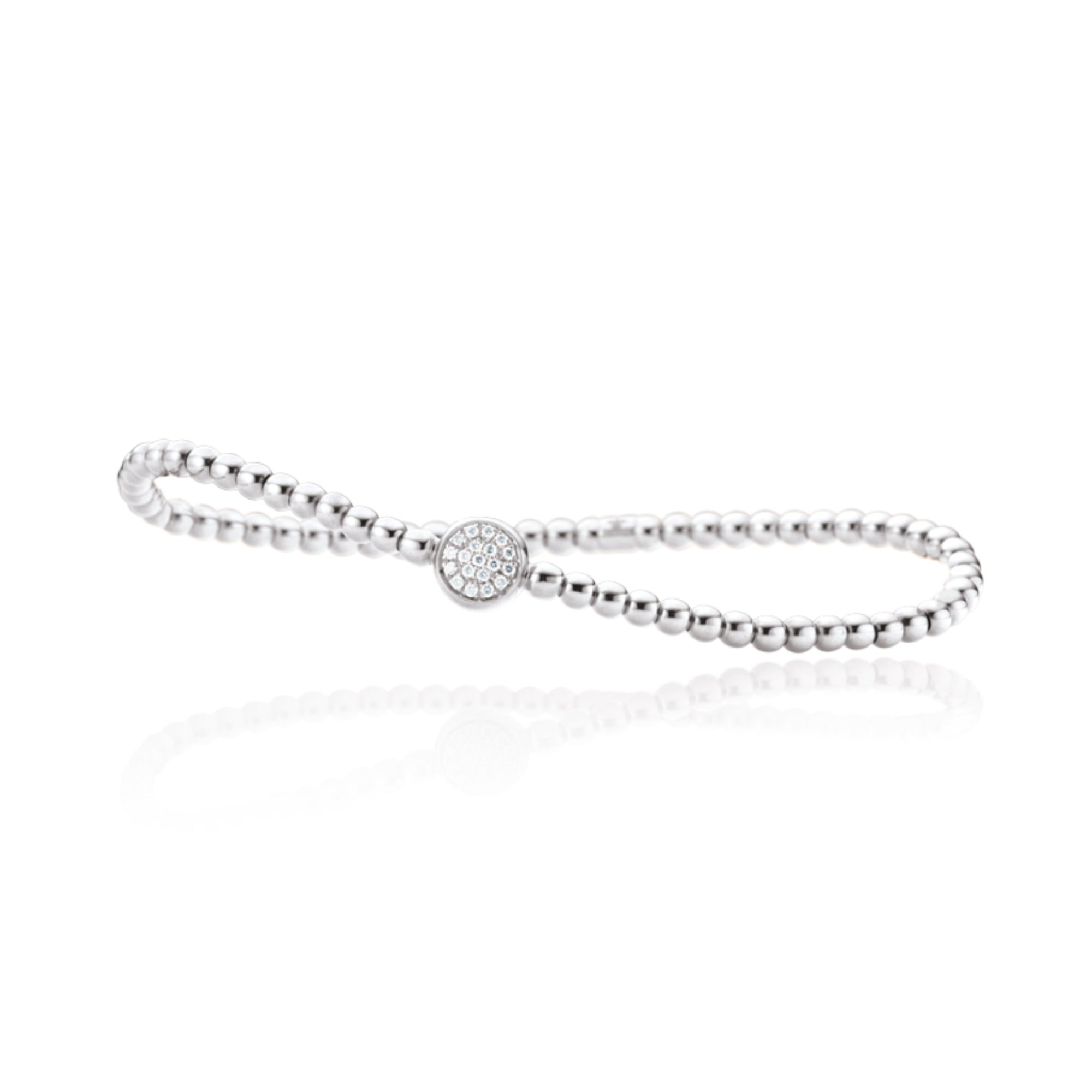 Capolavoro Armband Dolcini - AB8B00221.INNEN.17 (17) aus Weißgold mit Diamant