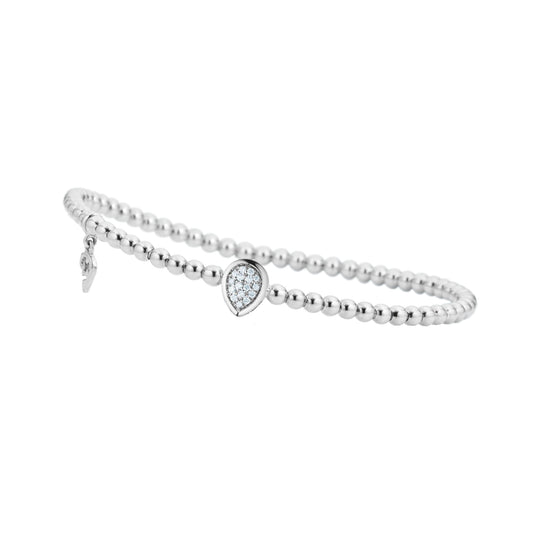 Armband Dolcini, Weißgold • Diamant von Capolavoro (AB8BRW00365.INNEN.17)