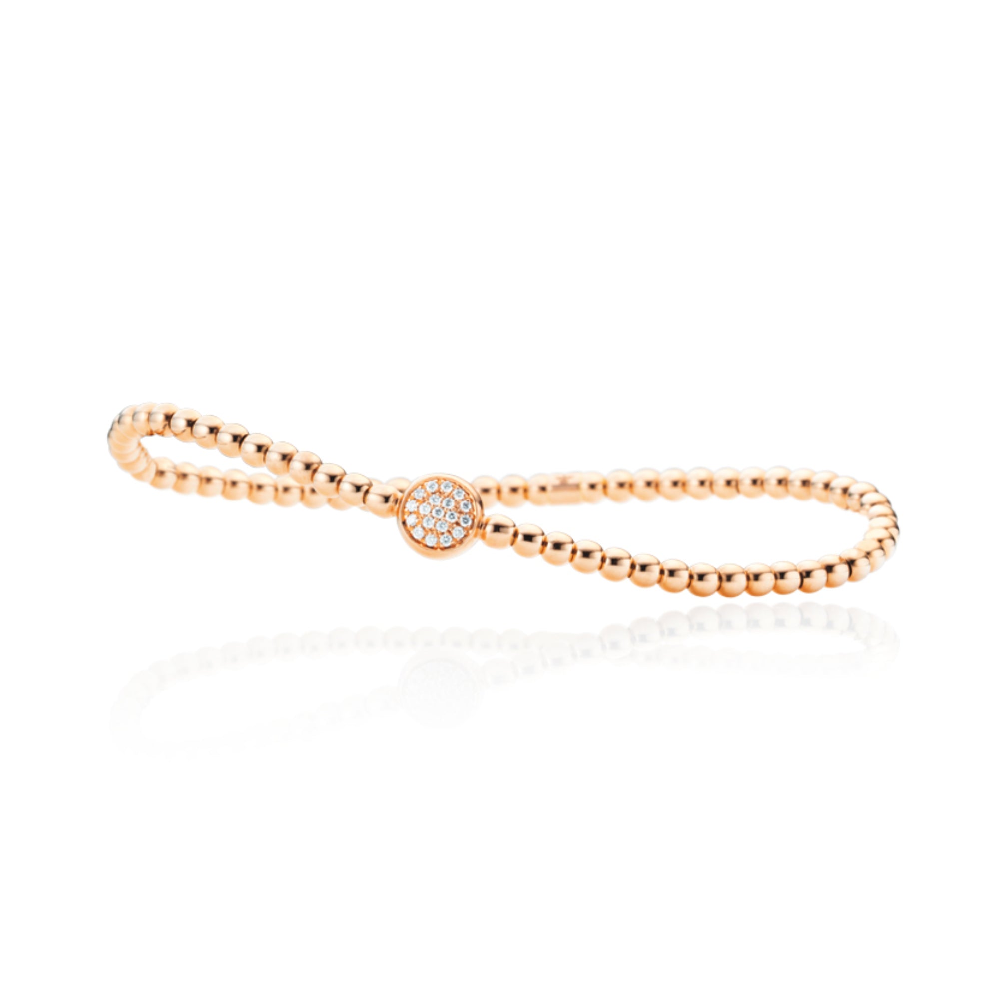 Capolavoro Armband Dolcini - AB9B00221.INNEN.17 (17) aus Roségold mit Diamant