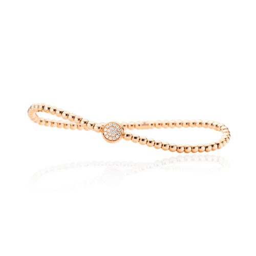 Capolavoro Armband Dolcini - AB9B00221.INNEN.17 (17) aus Roségold mit Diamant