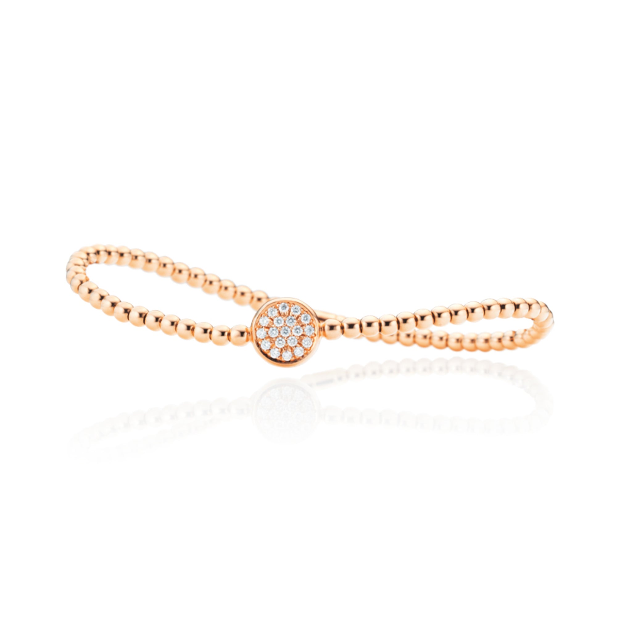 Capolavoro Armband Dolcini - AB9B00222.INNEN.17 (17) aus Roségold mit Diamant