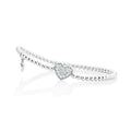 Capolavoro Armband Dolcini Herz - AB8BRW00351.INNEN.17 (17-M) aus Weißgold mit Diamant