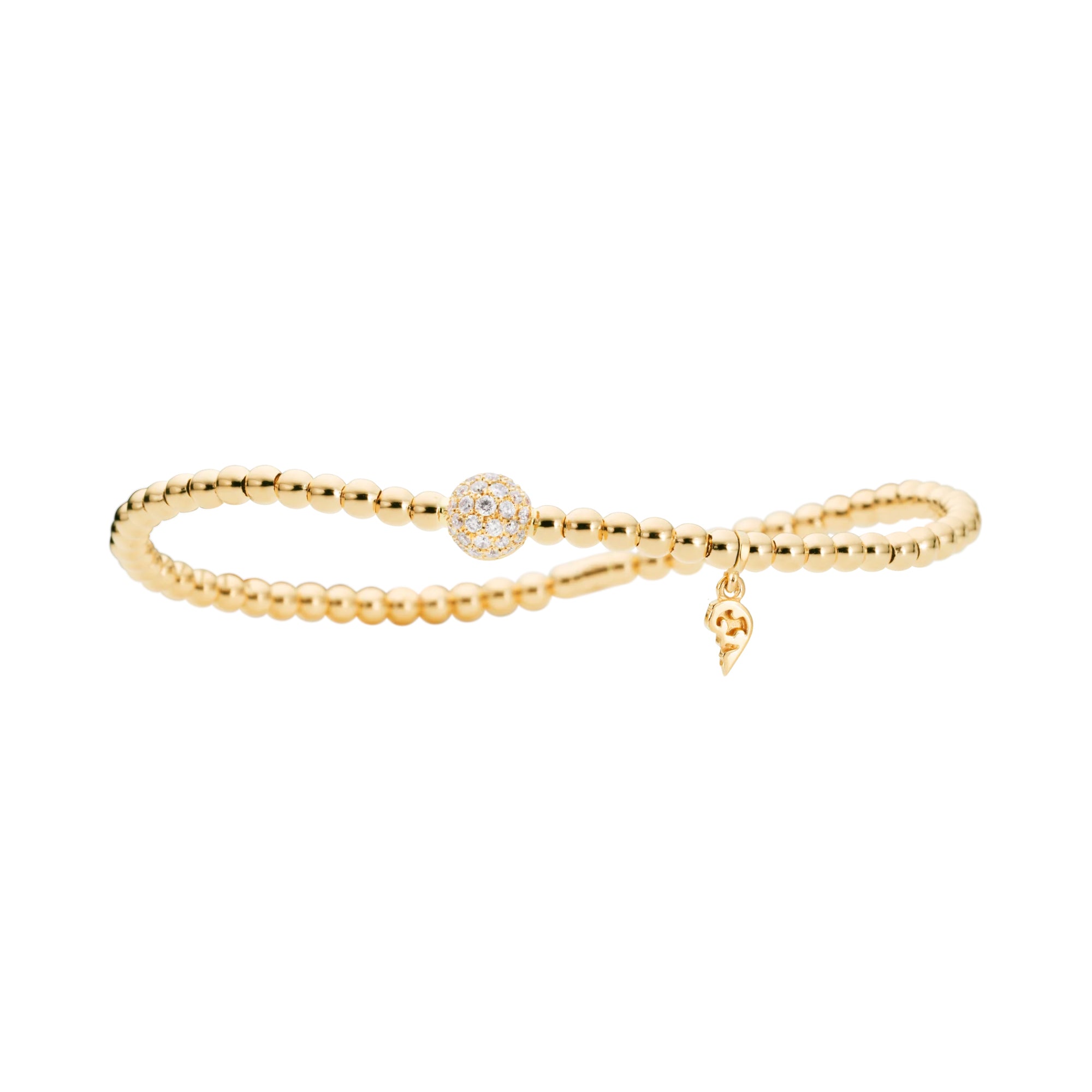 Capolavoro Armband Flessibile - AB7B00157.INNEN.17 (17-M) aus Gelbgold mit Diamant