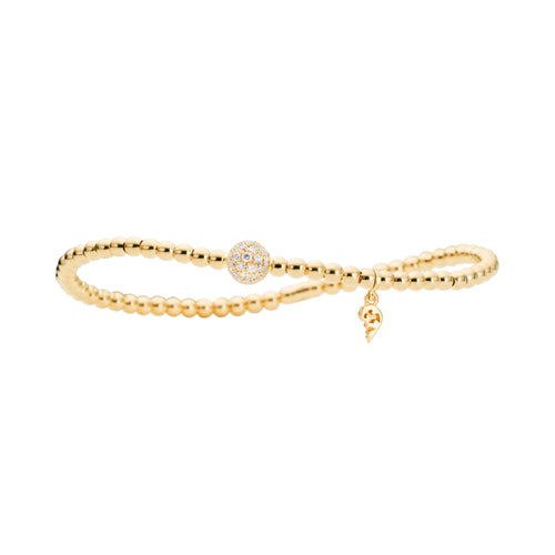 Capolavoro Armband Flessibile - AB7B00157.INNEN.17 (17-M) aus Gelbgold mit Diamant