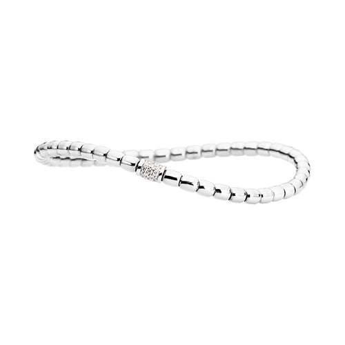 Capolavoro Armband Flessibile - AB8B00113.INNEN.17 (17-M) aus Weißgold mit Diamant