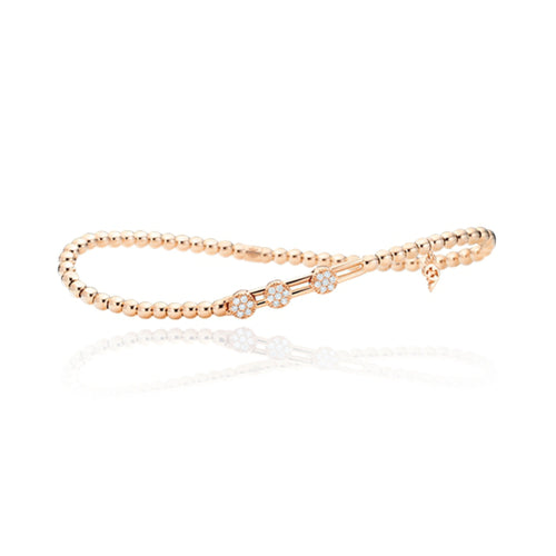 Capolavoro Armband Flessibile - AB9B00181.INNEN.17 (17) aus Roségold mit Diamant