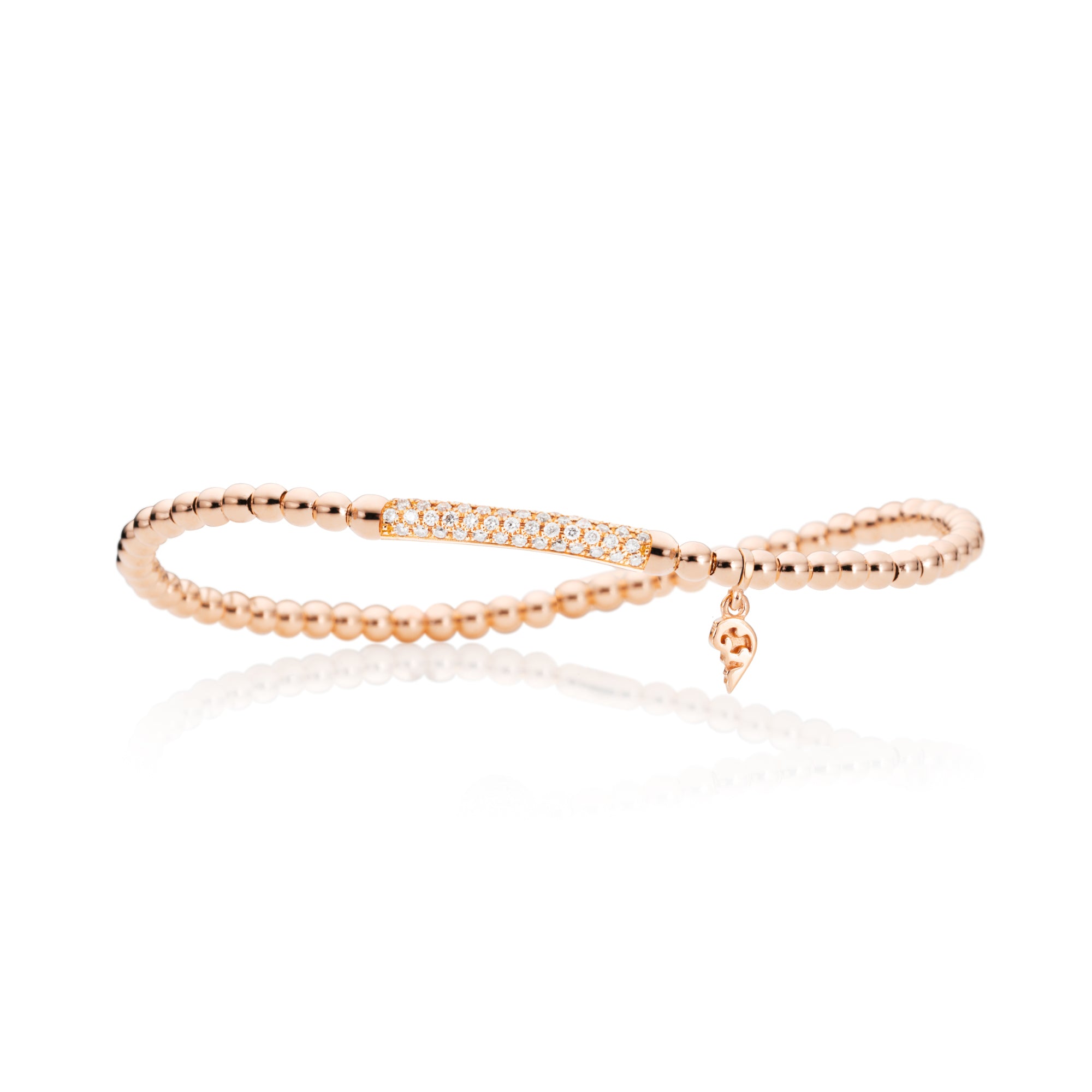 Capolavoro Armband Flessible - AB9BRW00340.INNEN.17 (17-M) aus Roségold mit Diamant