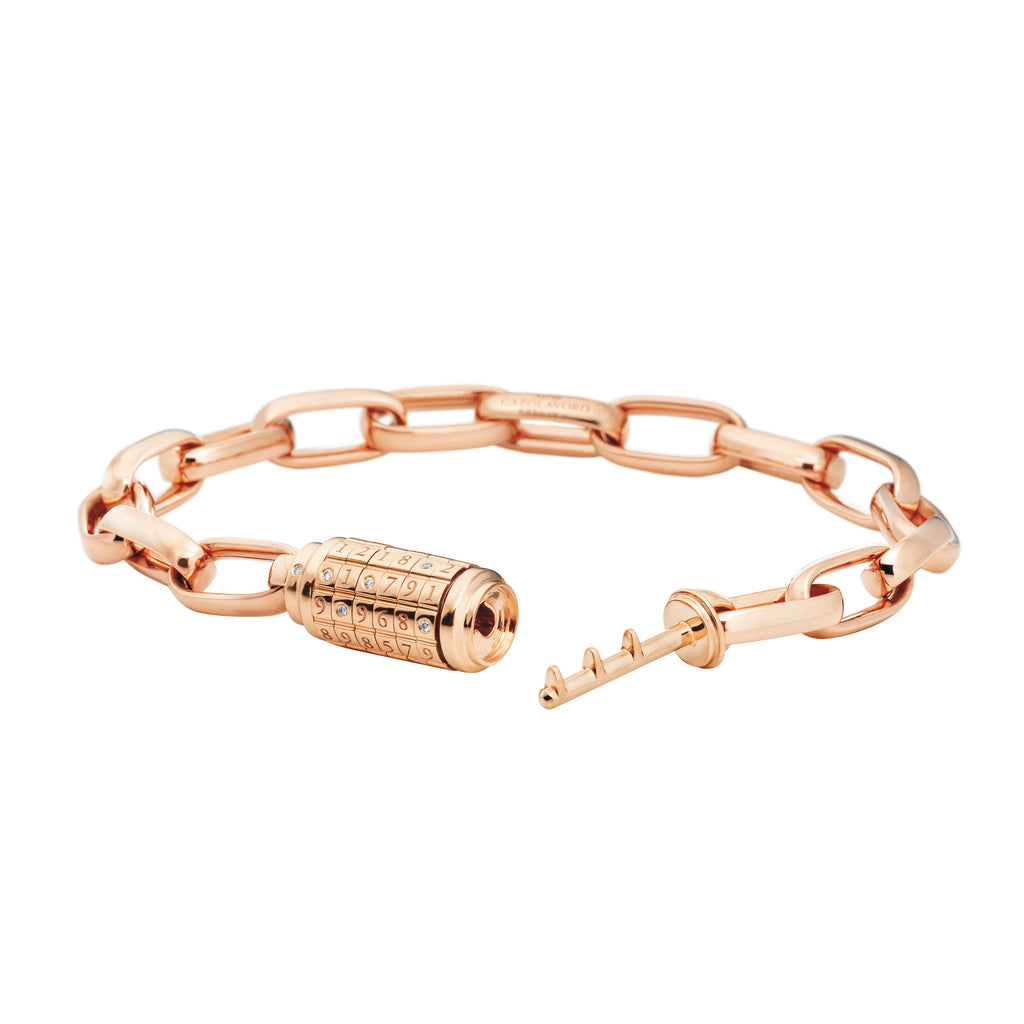 Capolavoro Armband Love Lock - AB7BRW00376.INNEN.17 (17-M) aus Roségold mit Diamant