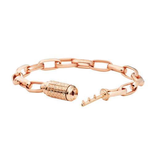 Capolavoro Armband Love Lock - AB7BRW00376.INNEN.17 (17-M) aus Roségold mit Diamant