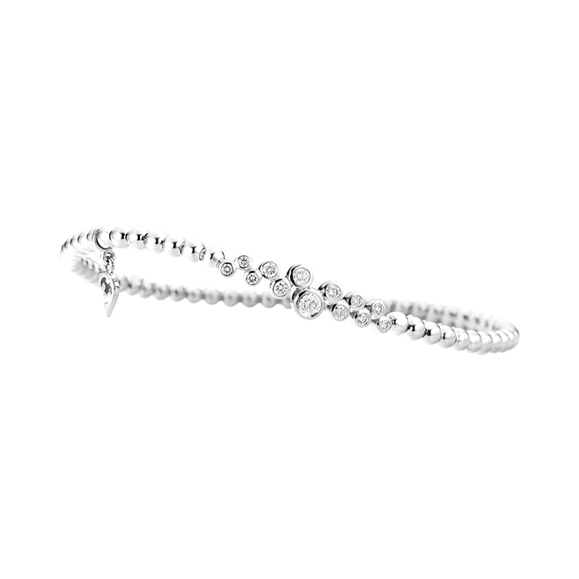 Capolavoro Armband Prosecco - AB8BRW00270.INNEN.17 (17) aus Weißgold mit Diamant
