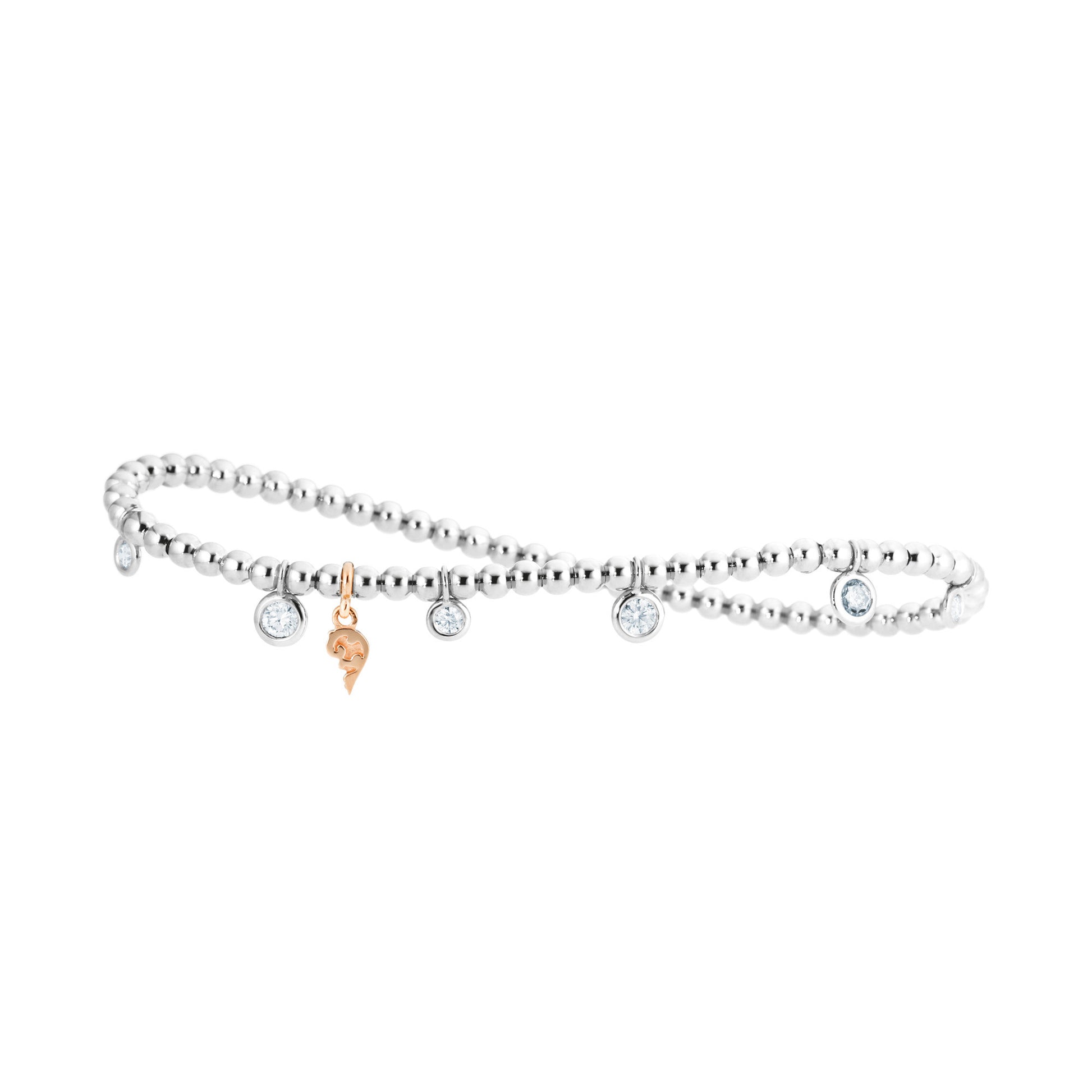 Armband Prosecco, Weißgold • Diamant von Capolavoro (AB8BRW00323.INNEN.17)