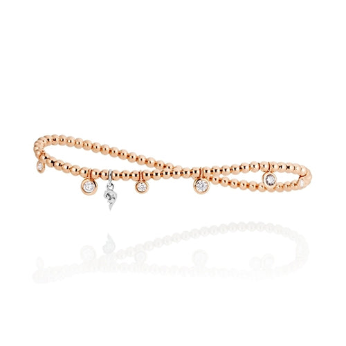 Capolavoro Armband Prosecco - AB9BRW00333.INNEN.17 (17) aus Bicolor-Gold mit Diamant