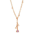 Capolavoro Collier Capriccio Highlight C.03 - CO9AMF00687.CLIP (CLIP) aus Roségold mit Amethyst, Diamant, Rosenquarz und Saphir