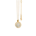 Capolavoro Collier Dolcini - CO7B00590.45 (45-M) aus Gelbgold mit Diamant