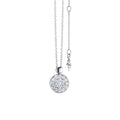 Capolavoro Collier Dolcini - CO8B00590.45 (45-M) aus Weißgold mit Diamant