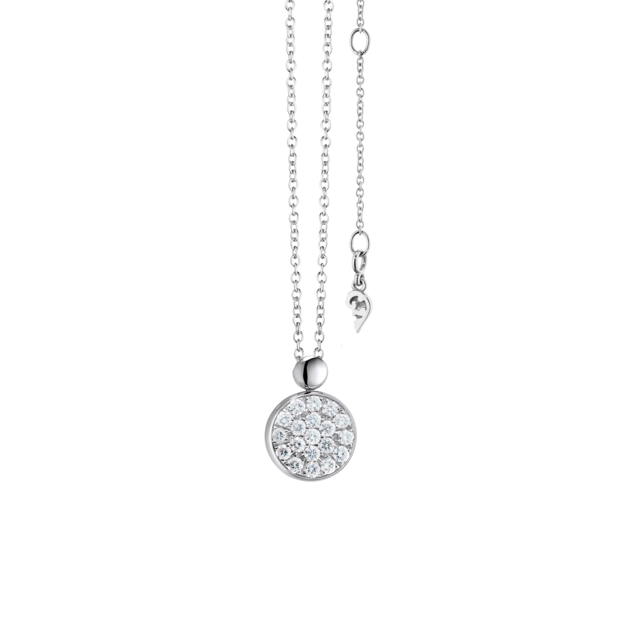 Capolavoro Collier Dolcini - CO8B00590.45 (45) aus Weißgold mit Diamant