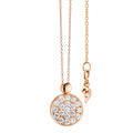 Capolavoro Collier Dolcini - CO9B00590.45 (45-M) aus Roségold mit Diamant