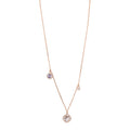 Capolavoro Collier Espressivo (CO9MOG00657) aus Roségold mit Amethyst, Diamant und Morganit