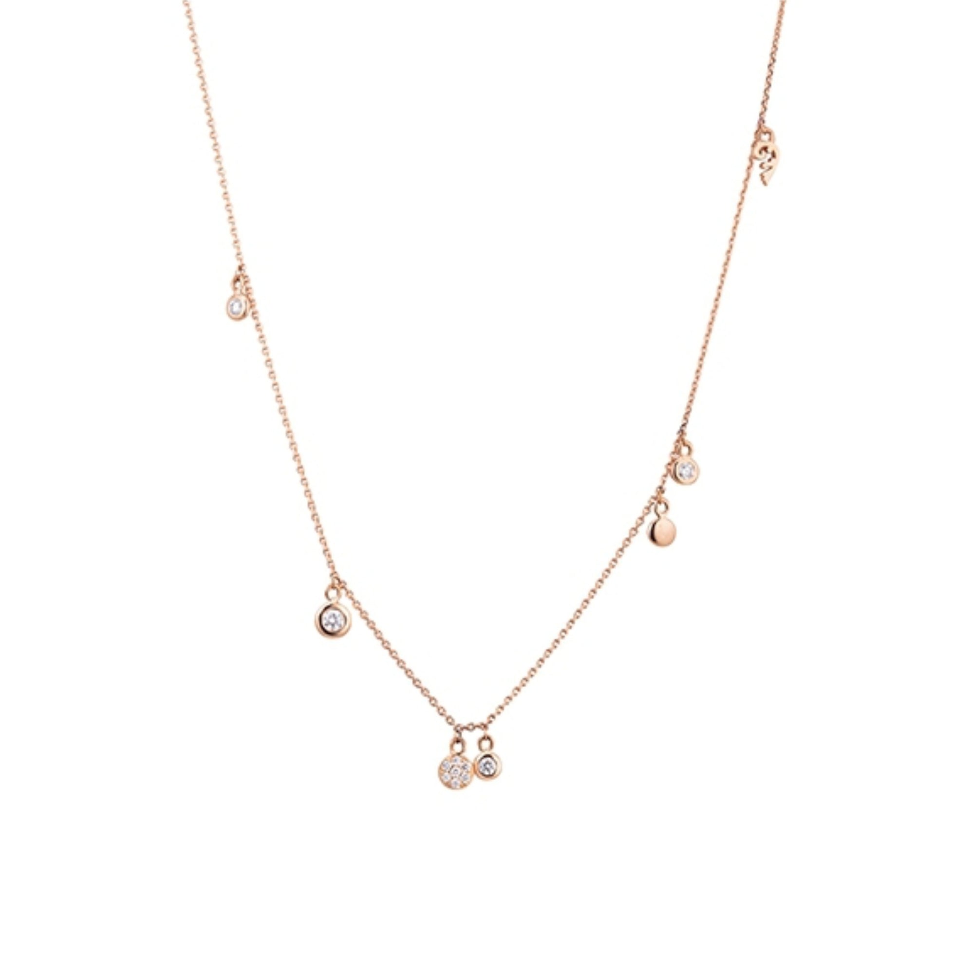 Capolavoro Collier Prosecco (CO9BRW00672) aus Roségold mit Diamant