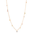 Capolavoro Collier Prosecco - CO9SMC00675.RAINBOW (RAINBOW) aus Roségold mit Saphir