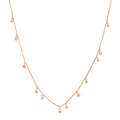Capolavoro Collier Starlet (CO9BRW00678) aus Roségold mit Diamant
