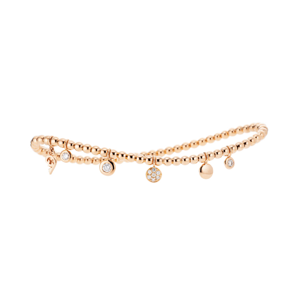 Capolavoro Flexibles Armband Prosecco - AB9BRW00362.INNEN.17 (17) aus Roségold mit Diamant