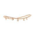 Capolavoro Flexibles Armband Prosecco - AB9BRW00362.INNEN.17 (17) aus Roségold mit Diamant
