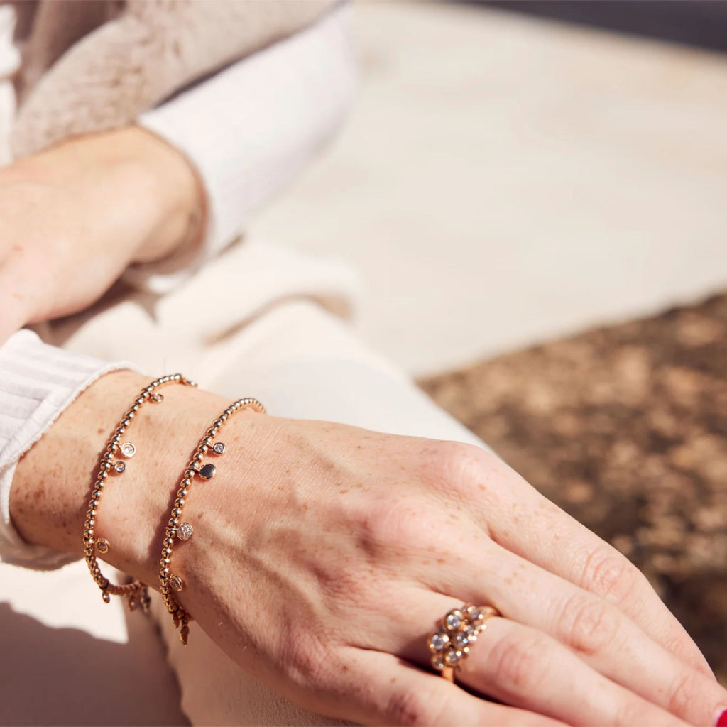 Capolavoro Flexibles Armband Prosecco - AB9BRW00362.INNEN.17 (17) aus Roségold mit Diamant