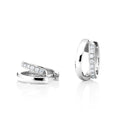 Capolavoro Ohrcreolen La Donna (OC8BRW01252) aus Weißgold mit Diamant