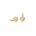 Capolavoro Ohrhänger Dolcini (OH7B00606-M) aus Gelbgold mit Diamant