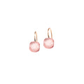 Capolavoro Ohrhänger Happy Holi - OH9ROK00663.FAC (FAC) aus Roségold mit Rosenquarz