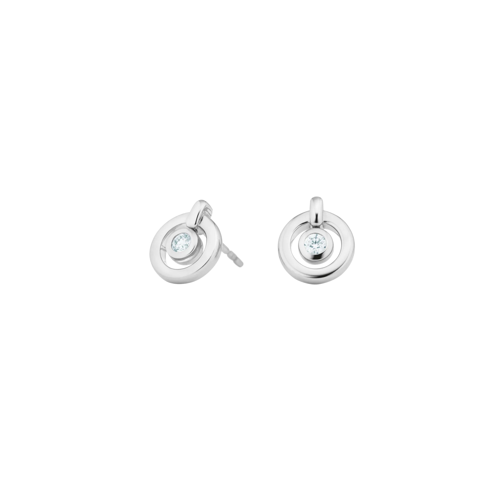 Capolavoro Ohrstecker Glam Motion (OS8BRW01029) aus Weißgold mit Diamant