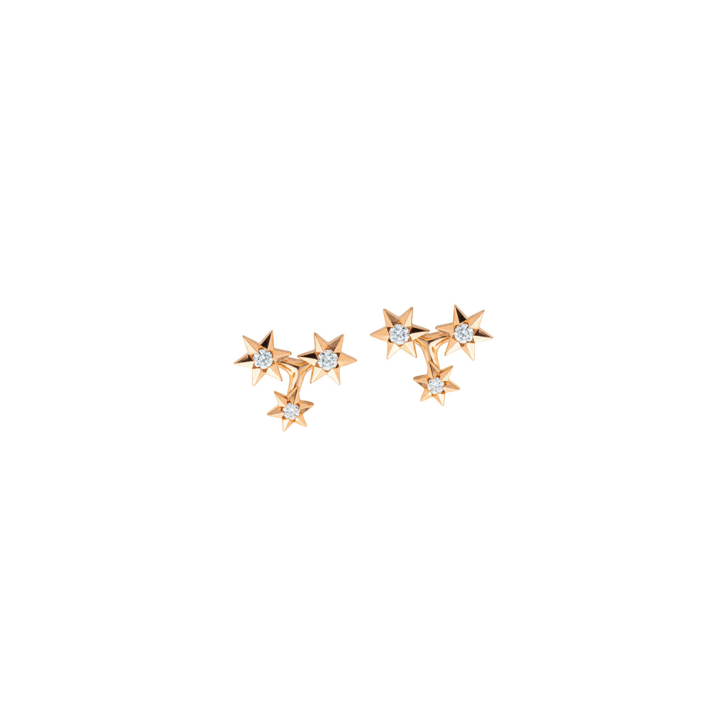 Capolavoro Ohrstecker Starlet (OS9BRW01036) aus Roségold mit Diamant