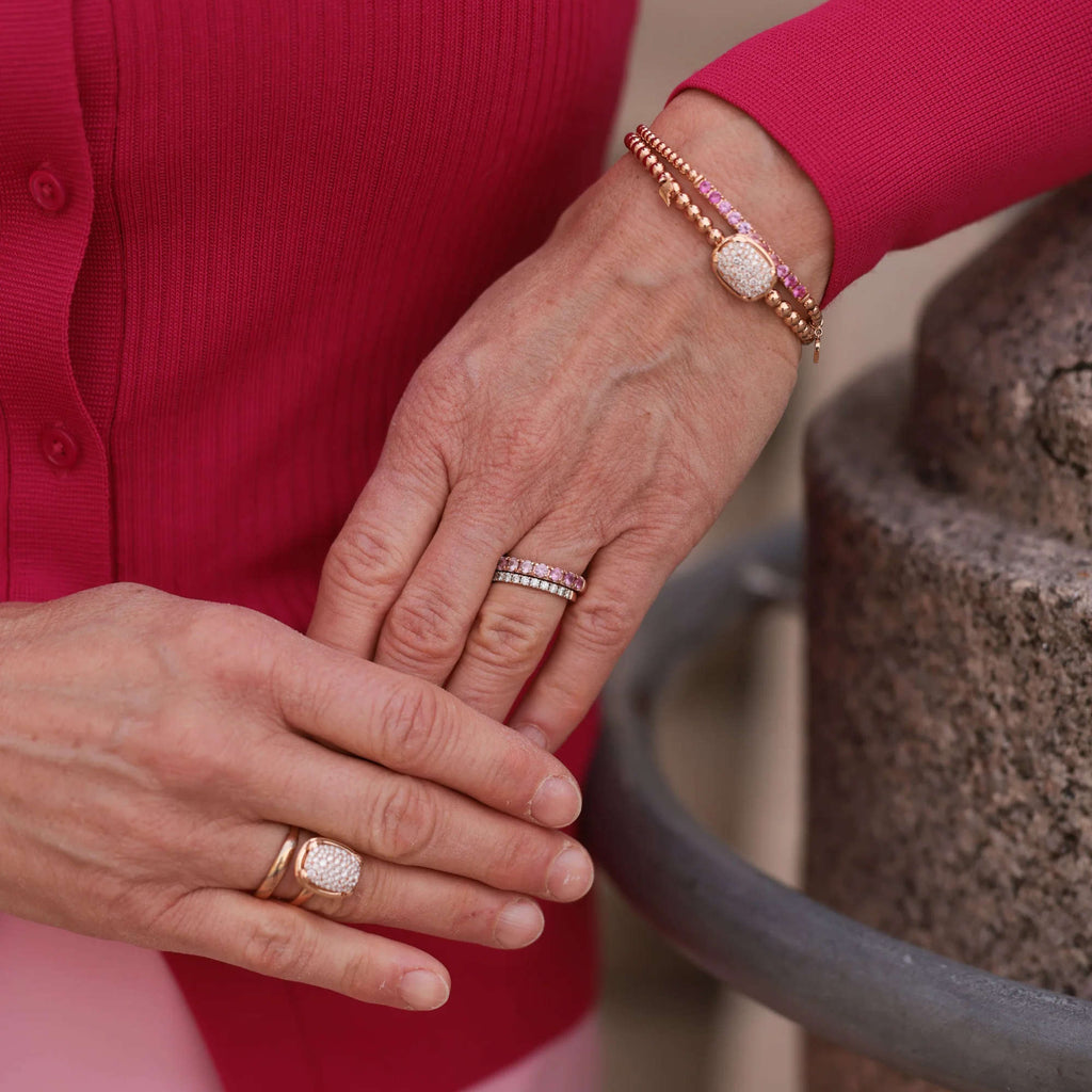 Capolavoro Ring Capriccio (RI9BRW02773) aus Roségold mit Diamant