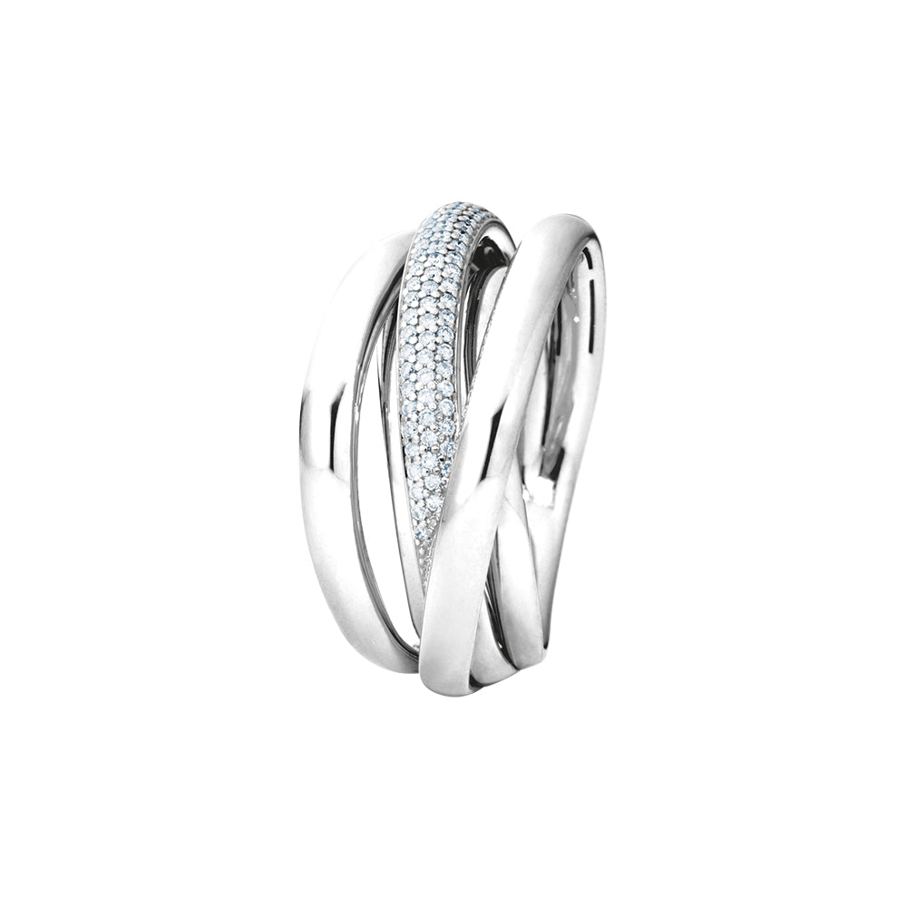 Ring Cielo, Weißgold • Diamant von Capolavoro (RI8BRW02663)