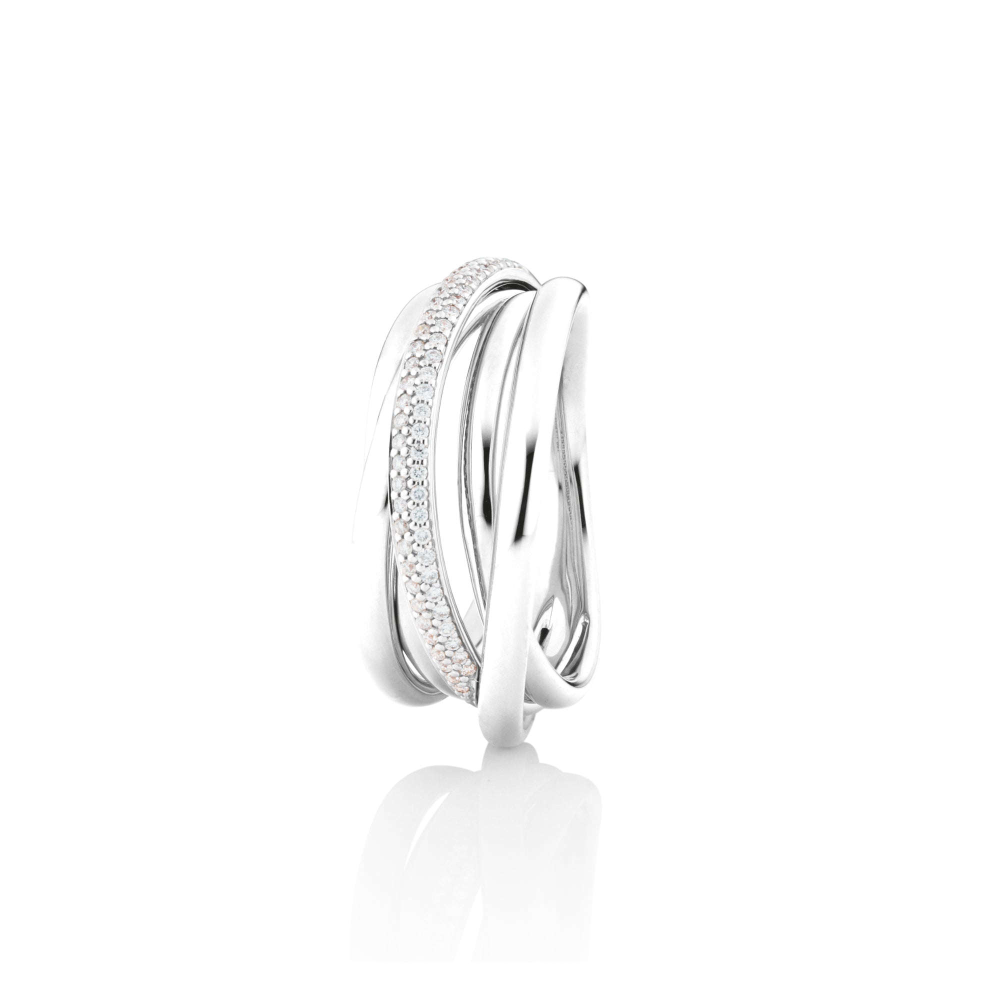 Capolavoro Ring Cielo (RI8BRW02702) aus Weißgold mit Diamant