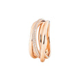 Capolavoro Ring Cielo (RI9BRW02702) aus Roségold mit Diamant