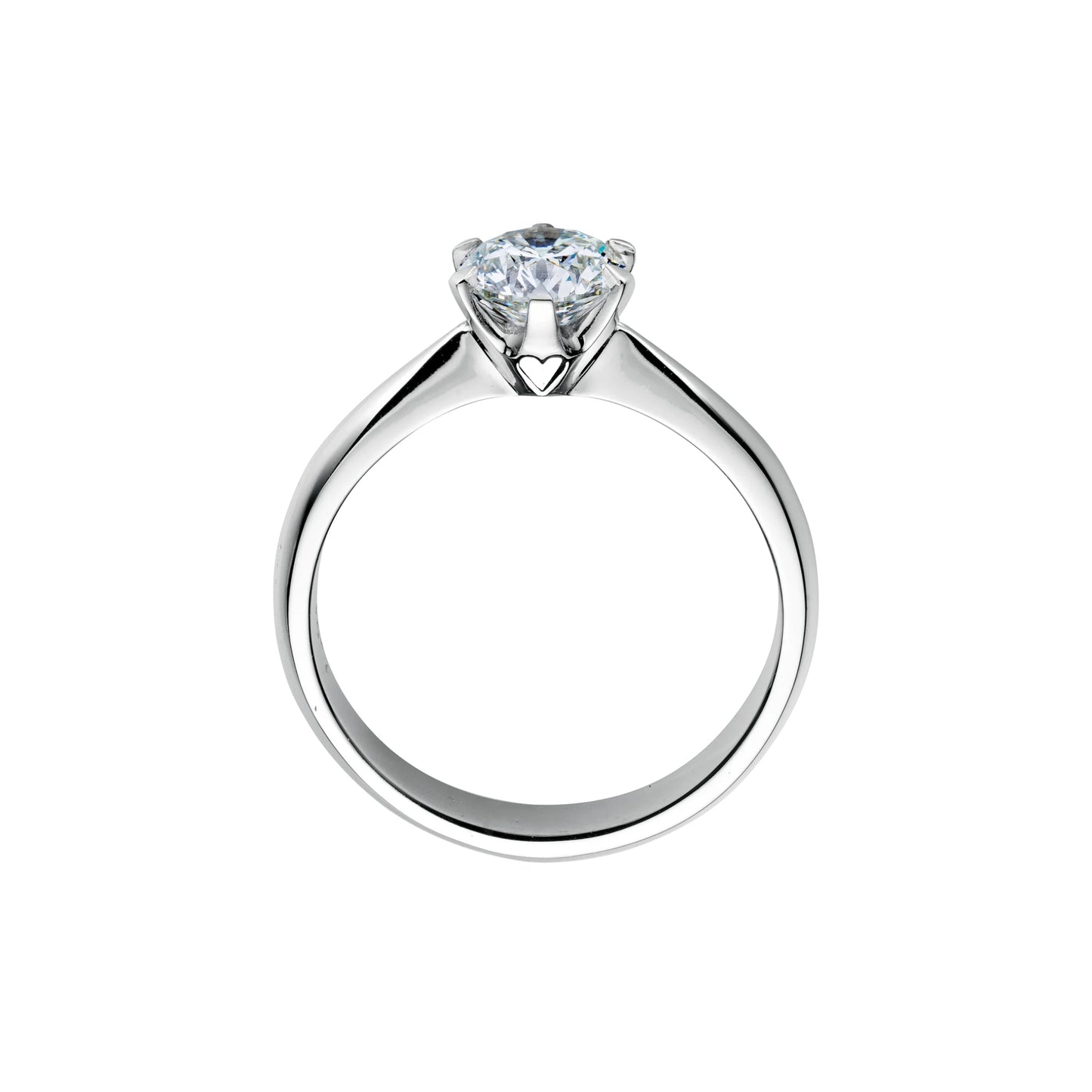 Ring Classico, Weißgold • Diamant von Capolavoro (RI8B02310.0.25TW-SI)