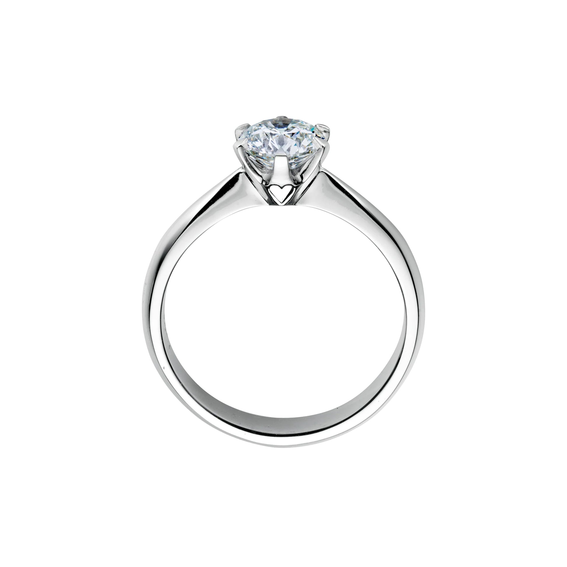 Ring Classico, Weißgold • Diamant von Capolavoro (RI8B02310.0.25TW-SI)