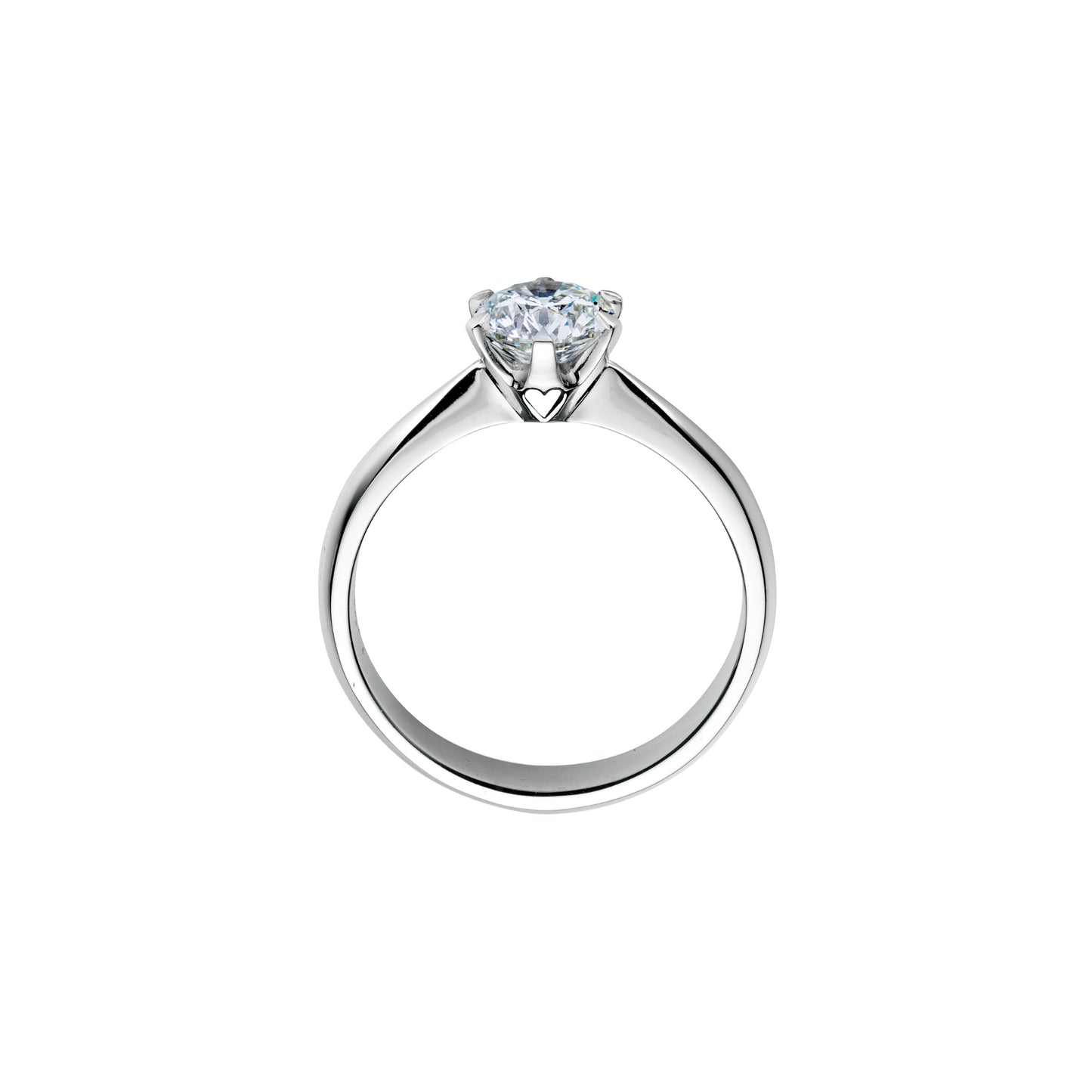 Ring Classico, Weißgold • Diamant von Capolavoro (RI8B02310.0.50TW-SI-GIA)