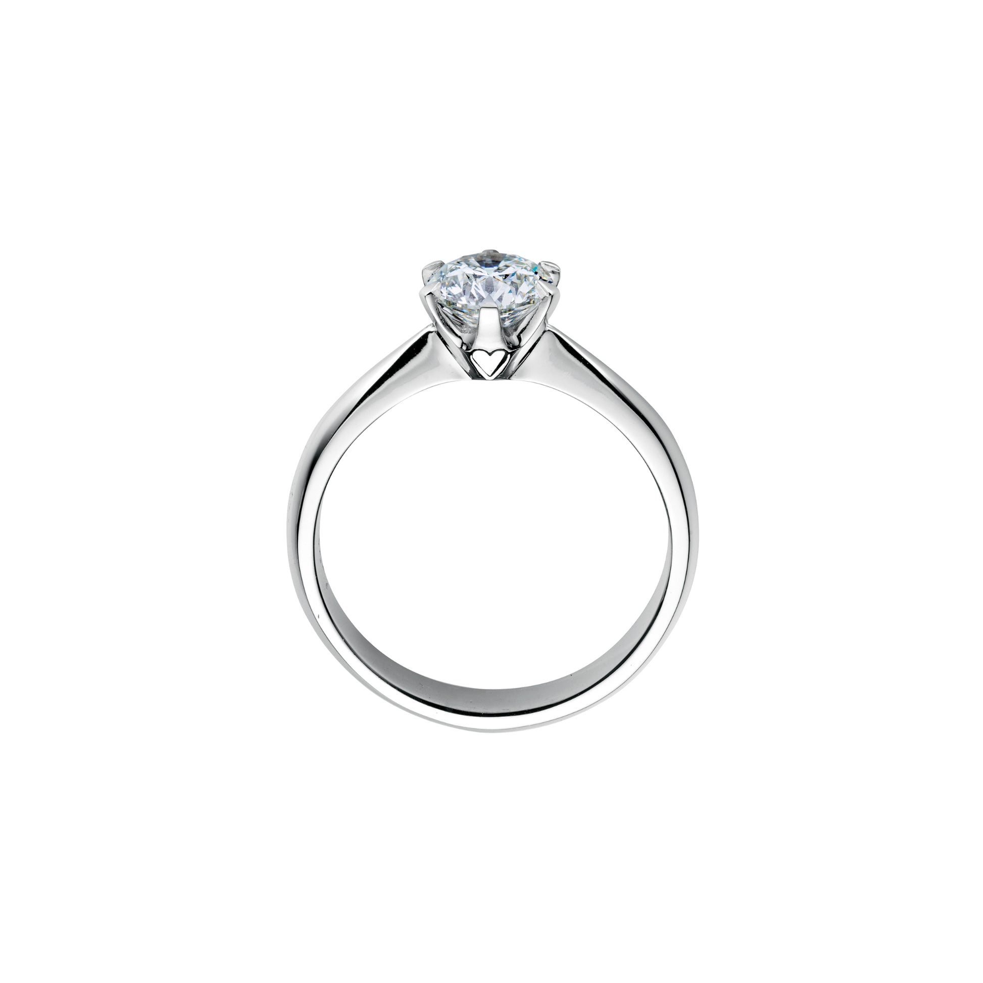 Ring Classico, Weißgold • Diamant von Capolavoro (RI8B02310.0.50TW-SI-GIA)