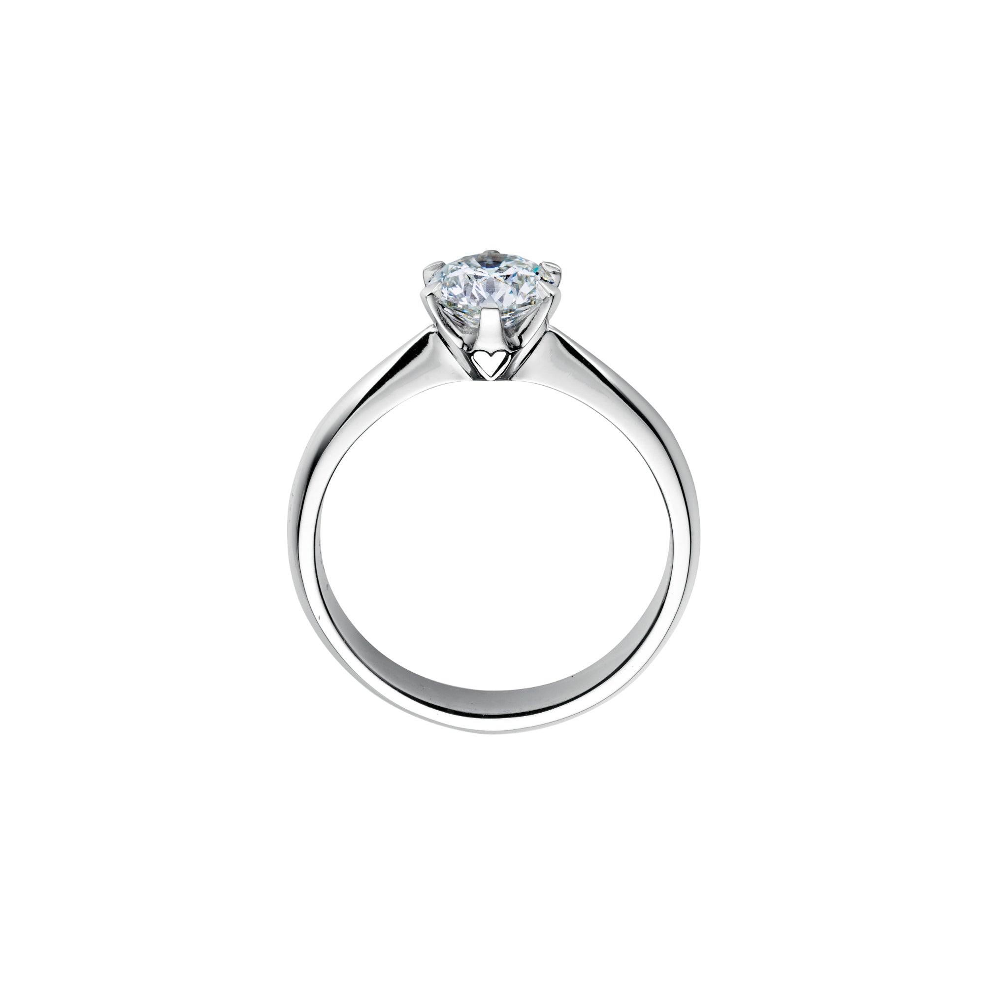 Capolavoro Ring Classico - RI8B02310.0.50TW (50TW-SI-GIA) aus Weißgold mit Diamant