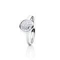 Capolavoro Ring Dolcini (RI8B02510-M) aus Weißgold mit Diamant