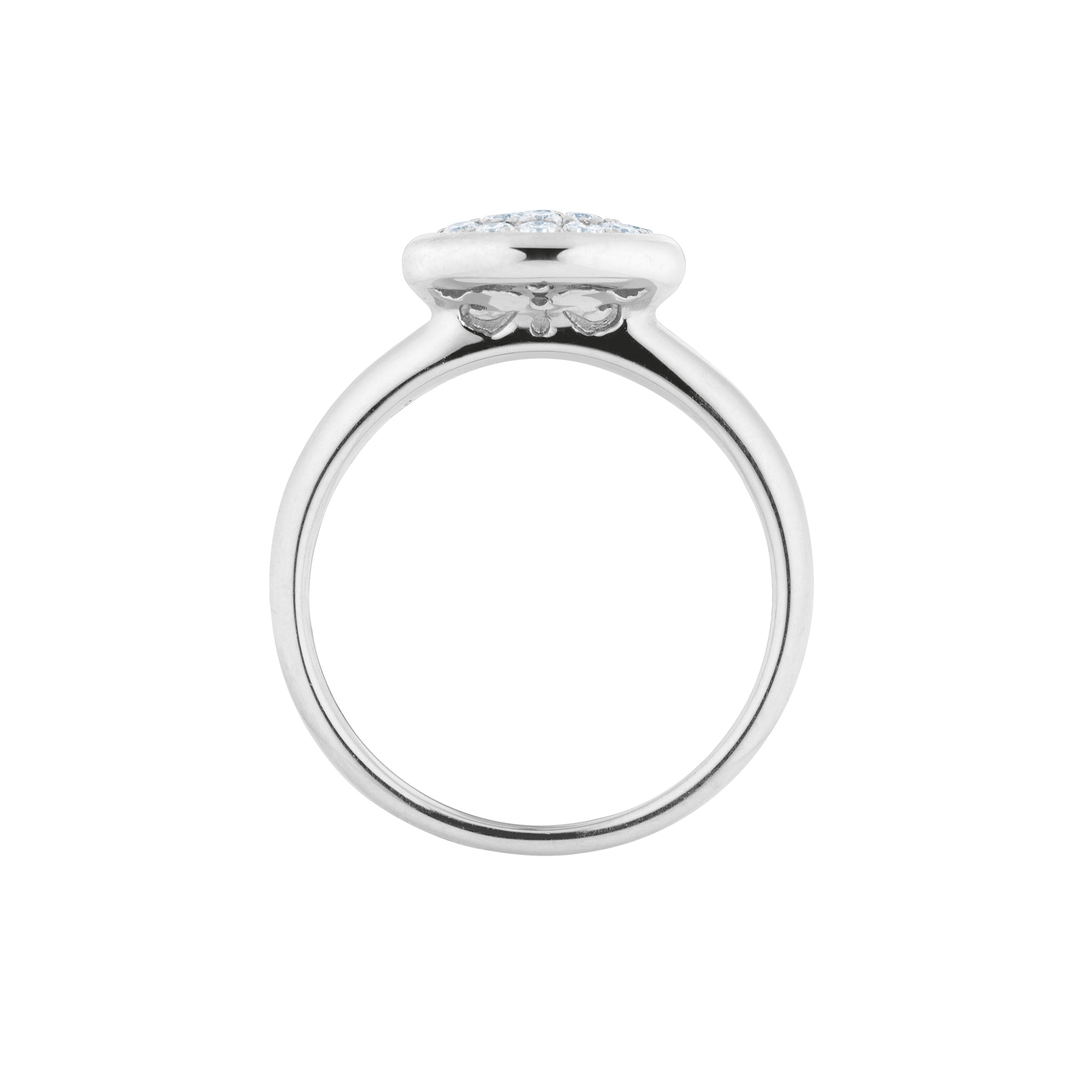 Capolavoro Ring Dolcini (RI8B02510-M) aus Weißgold mit Diamant