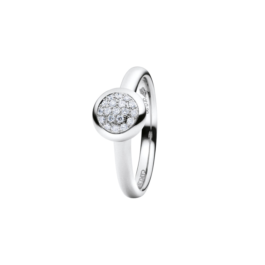 Capolavoro Ring Dolcini (RI8B02526-M) aus Weißgold mit Diamant